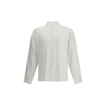 White Tencel Dress Shirt