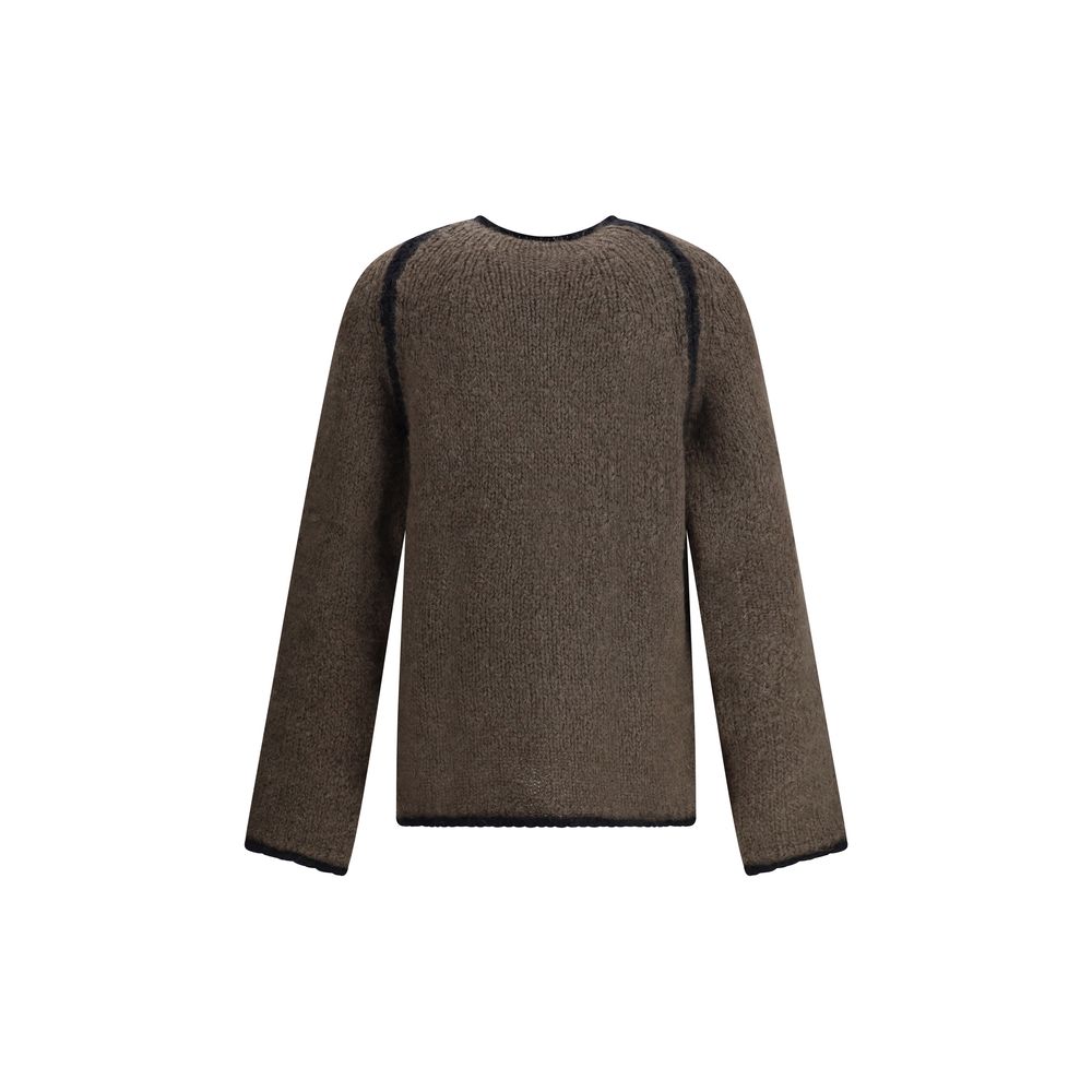 Brown Mohair Sweatshirt