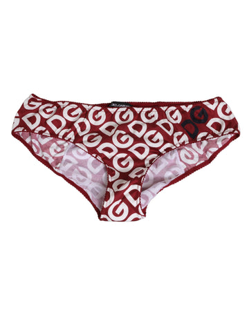 Bordeaux DG Logo Slip Bottom Brief Underwear