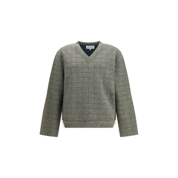 Green Fleece Wool Sweatshirt