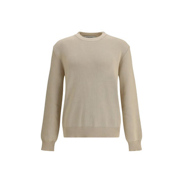 Beige Cotton Sweatshirt