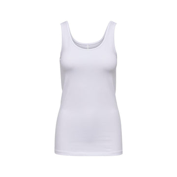 White Cotton Tank Tops