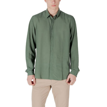Green Lyocell Shirt