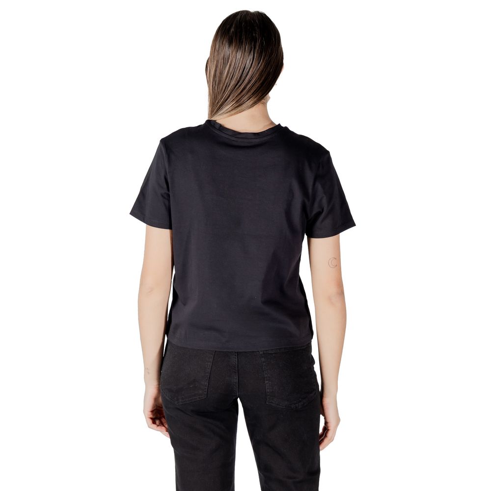 Black Cotton T-Shirt