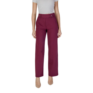 Purple Viscose Pant