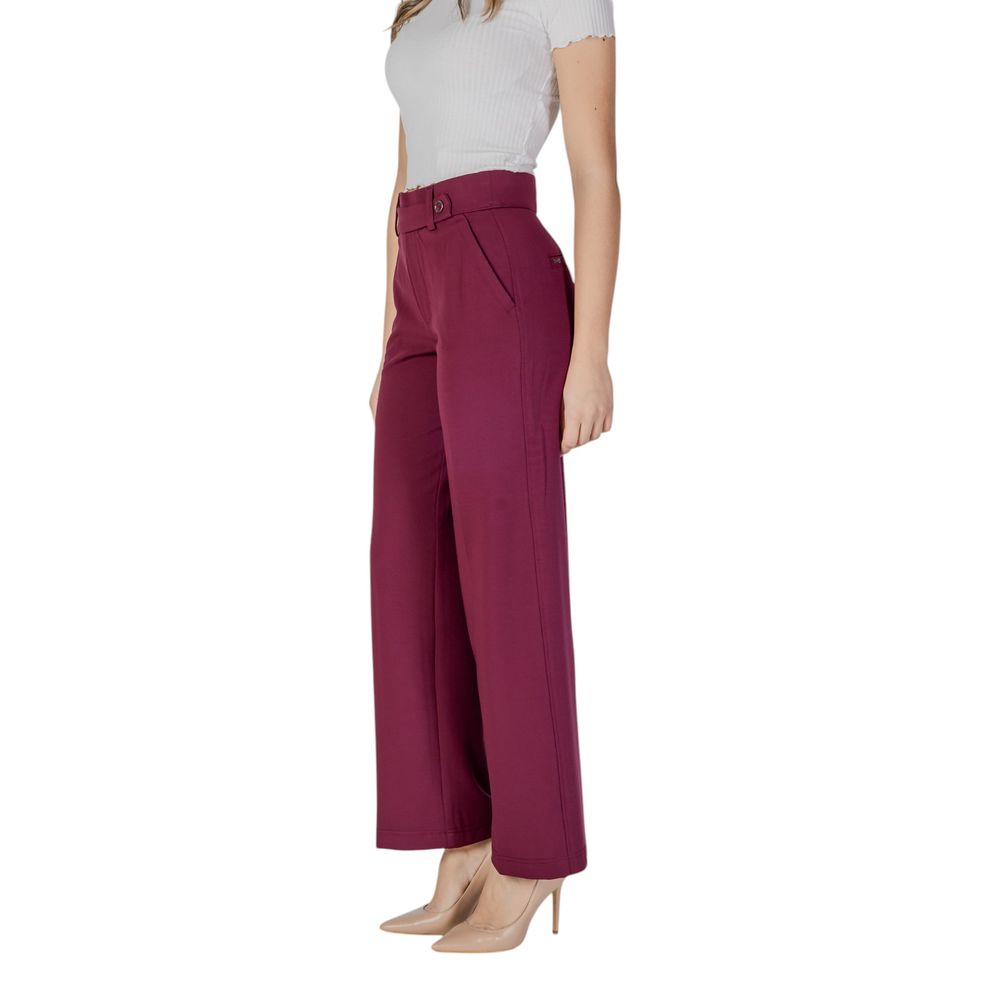 Purple Viscose Pant