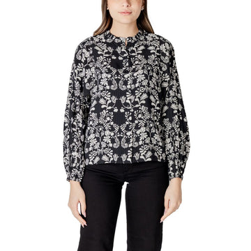 Black Viscose Blouse