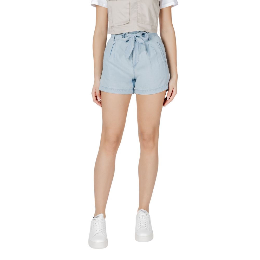 Light Blue Lyocell Shorts