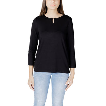 Black Viscose Long Sleeve