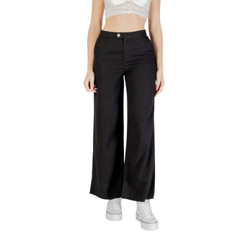 Black Viscose Pants