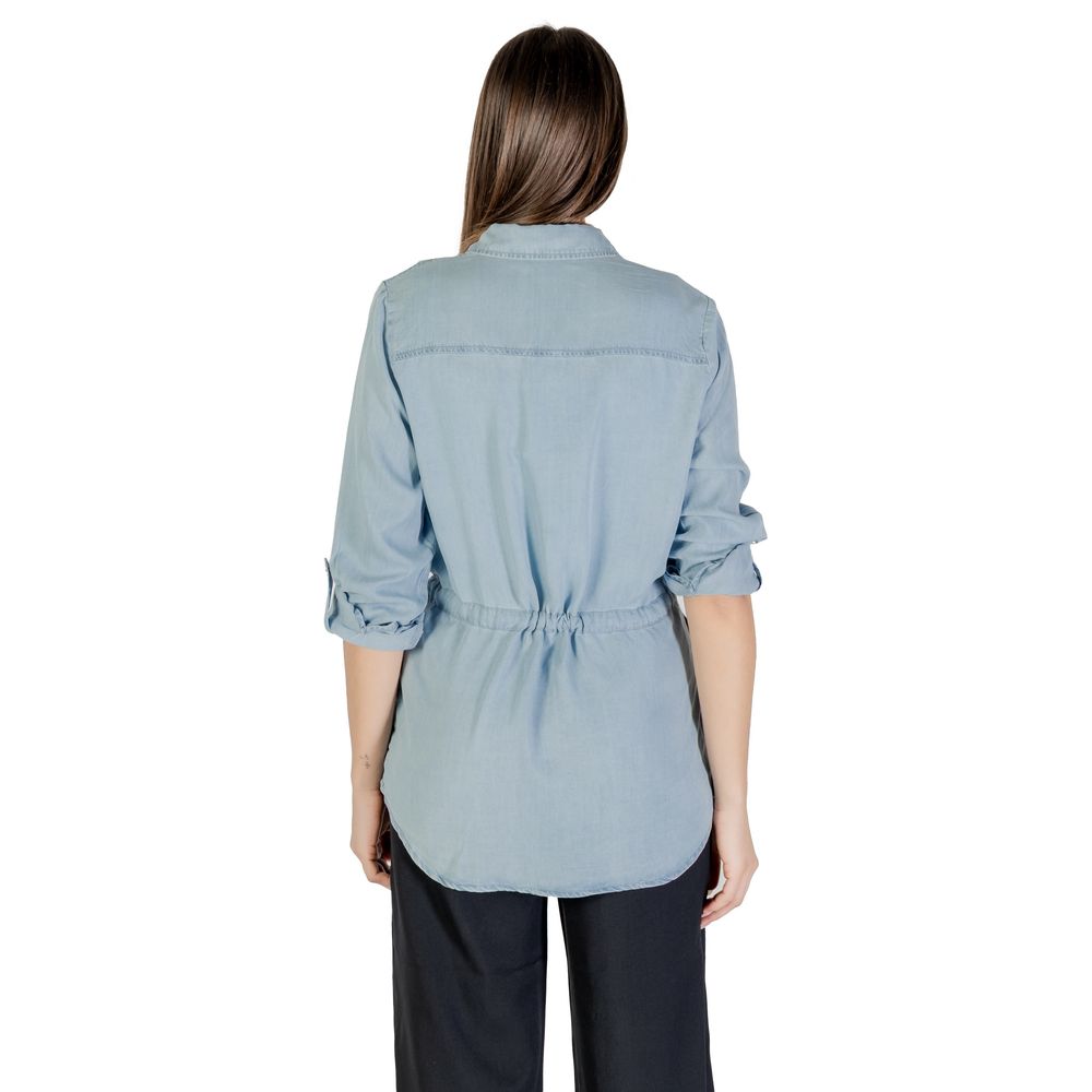 Light Blue Tencel Blouse