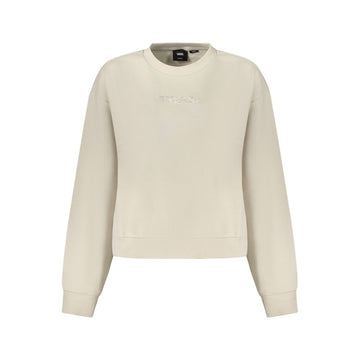 Beige Cotton Women Sweater