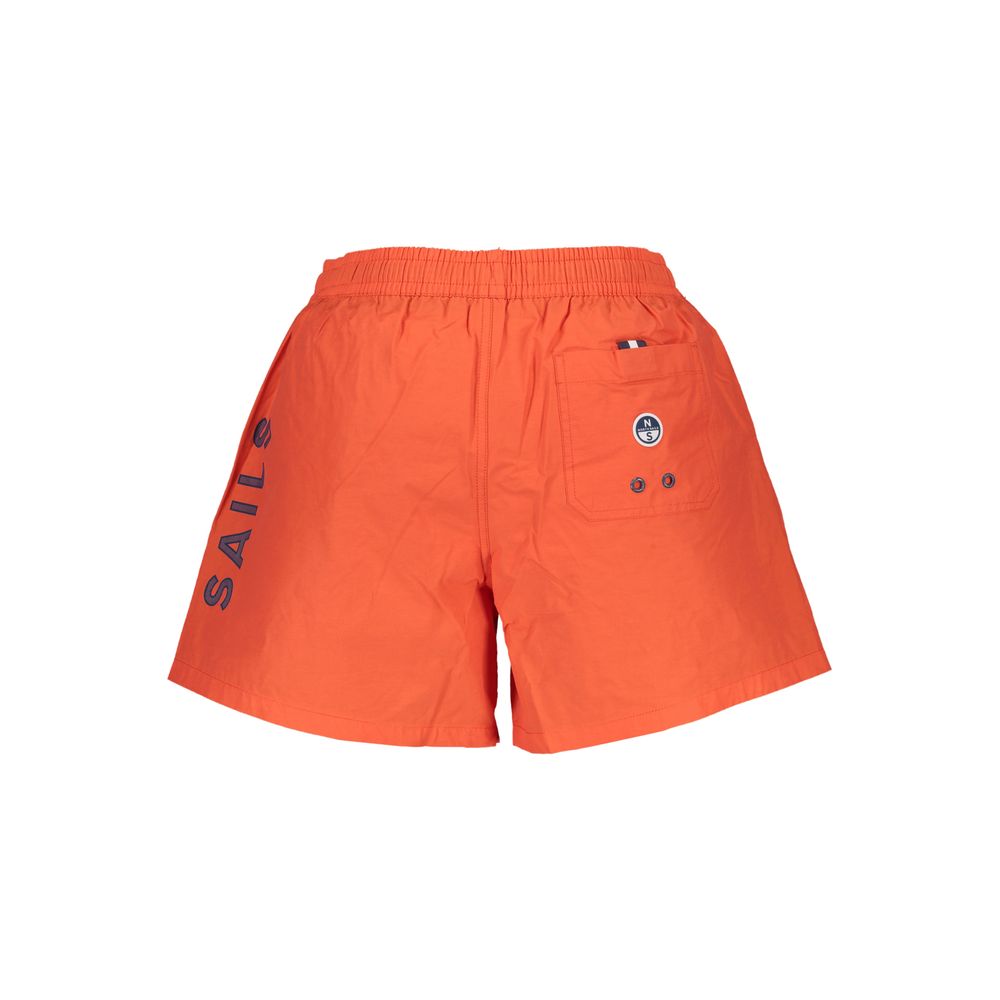 Orange Cotton Swimwear