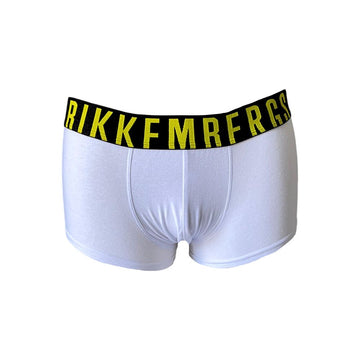 White Cotton Men's Boxer