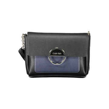 Black Polyethylene Shoulder Bag