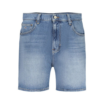 Blue Cotton Short