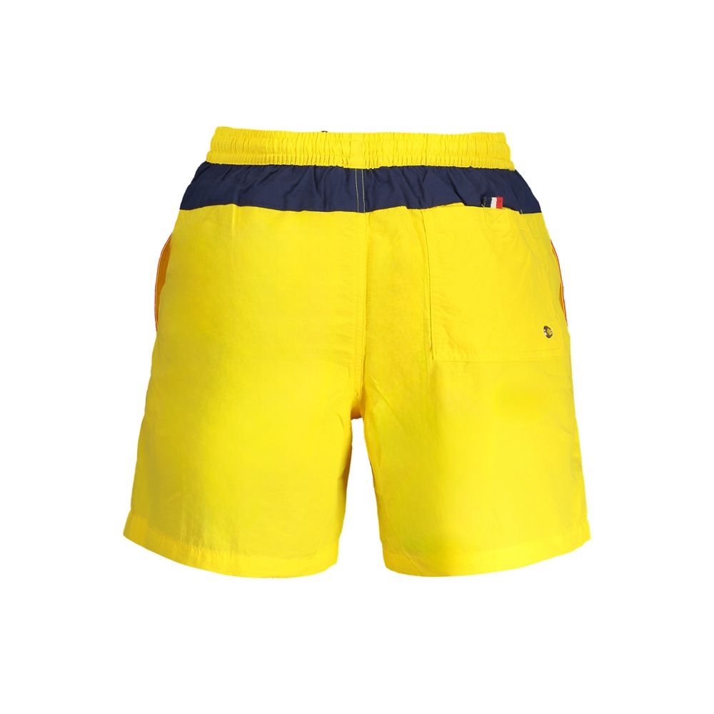 Yellow Polyester Swimwear