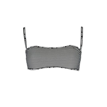 Black Elastane Swimwear