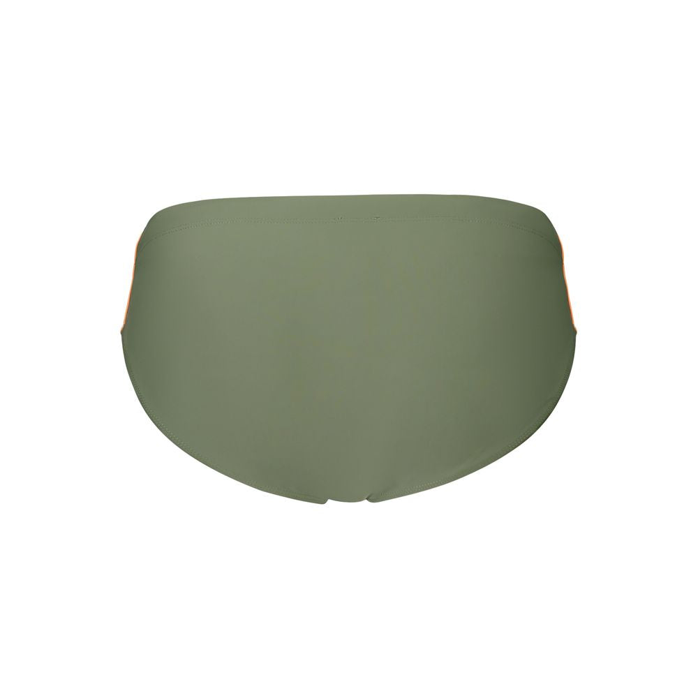 Green Elastane Swimwear