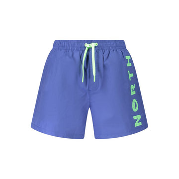 Blue Cotton Swimwear
