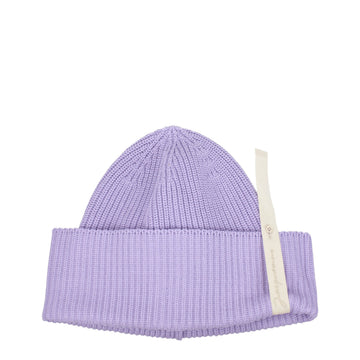 Purple Cotton Beanie