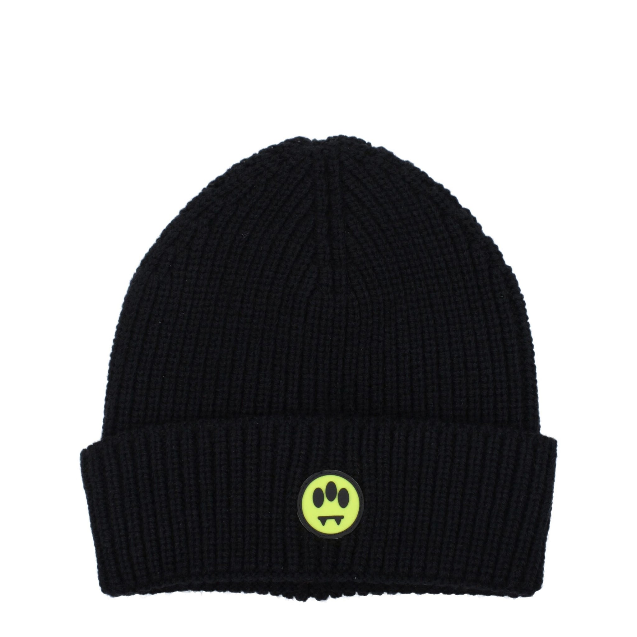 Black Wool Beanie