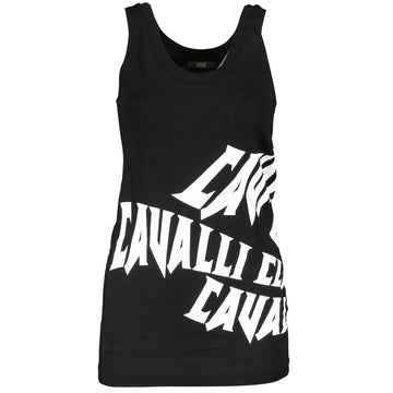 Black Cotton Tank Top