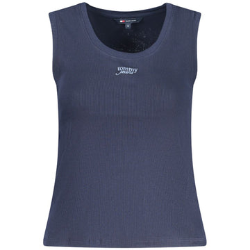 Blue Cotton Tank Top