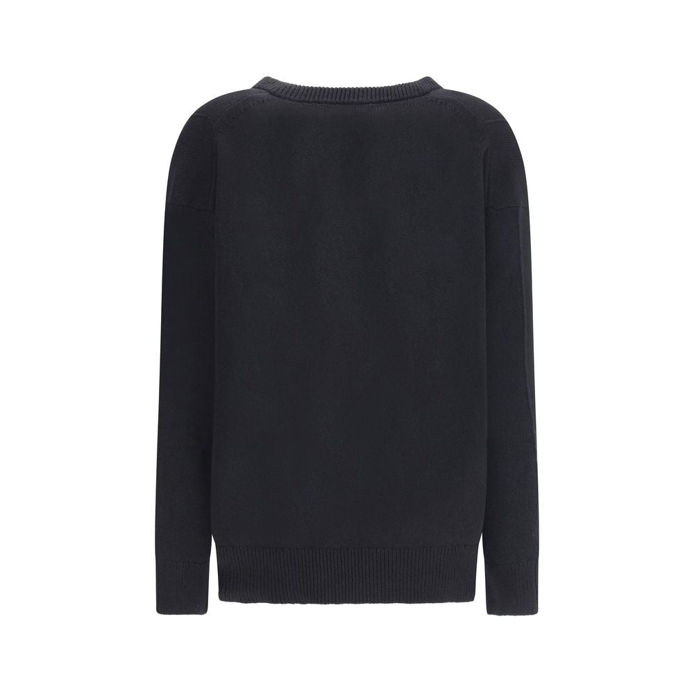 Black Wool Sweatshirt