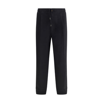 Black Cotton Joggers (Workout Pants)