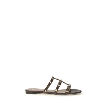 Brown Calf Leather Bos Taurus Sandals