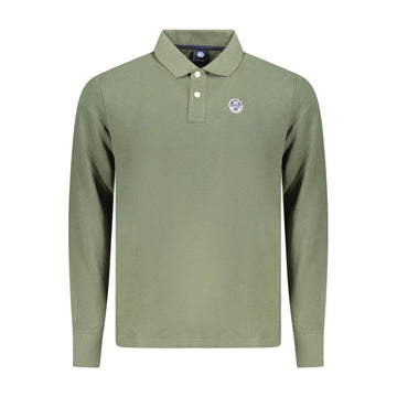 Green Cotton Polo Shirt