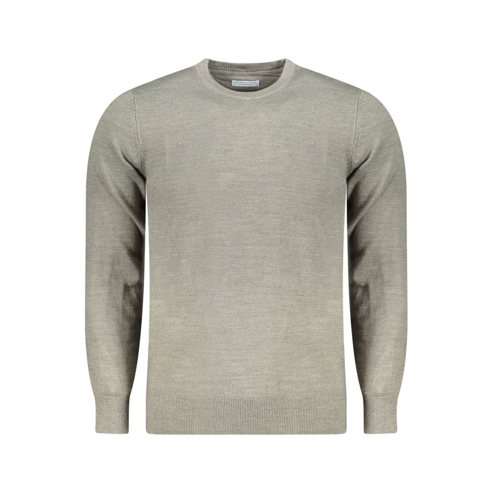 Gray Nylon Sweater