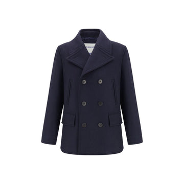 Blue Wool Coat