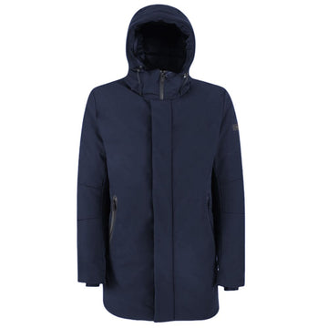 Blue Nylon Jackets & Coat