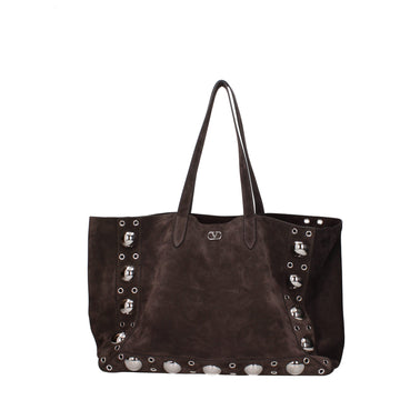 Brown Leather Shoulder Bag
