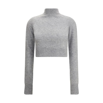 Gray Cashmere Sweatshirt