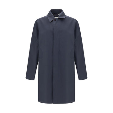 Blue Cotton Coat