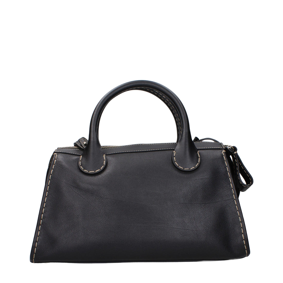 Black Leather Handbag