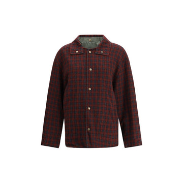 Green Wool Shell Jacket