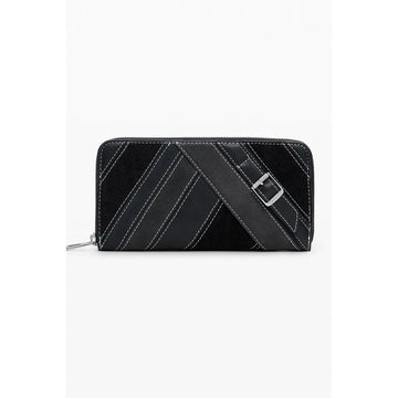 Black Polyethylene Women Wallet