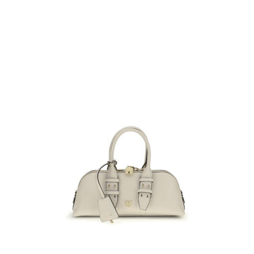 White Calf Leather Bos Taurus Handbag
