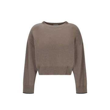 Beige Cashmere Cashmere Sweater