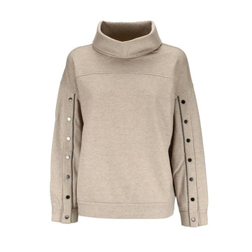 Beige Cashmere Sweatshirt