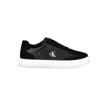 Black Leather Men Sneaker