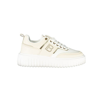 Beige Polyester Women Sneaker