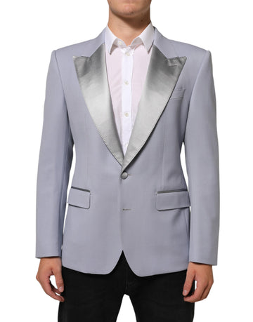 Gray Wool SICILIA 2 Buttons Men Suit Blazer