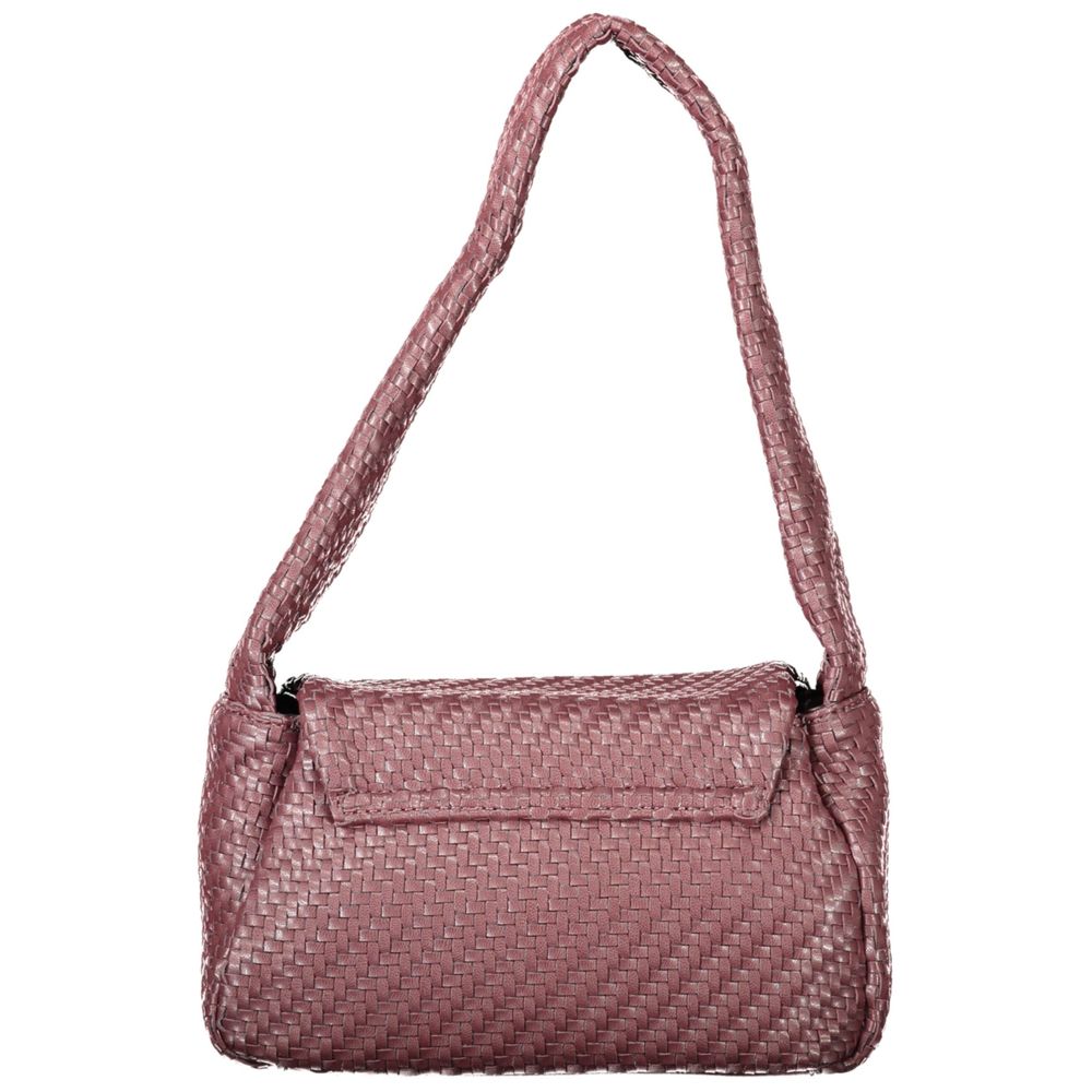 Brown Polyethylene Handbag