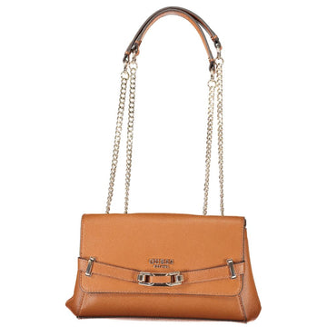 Brown Polyethylene Handbag