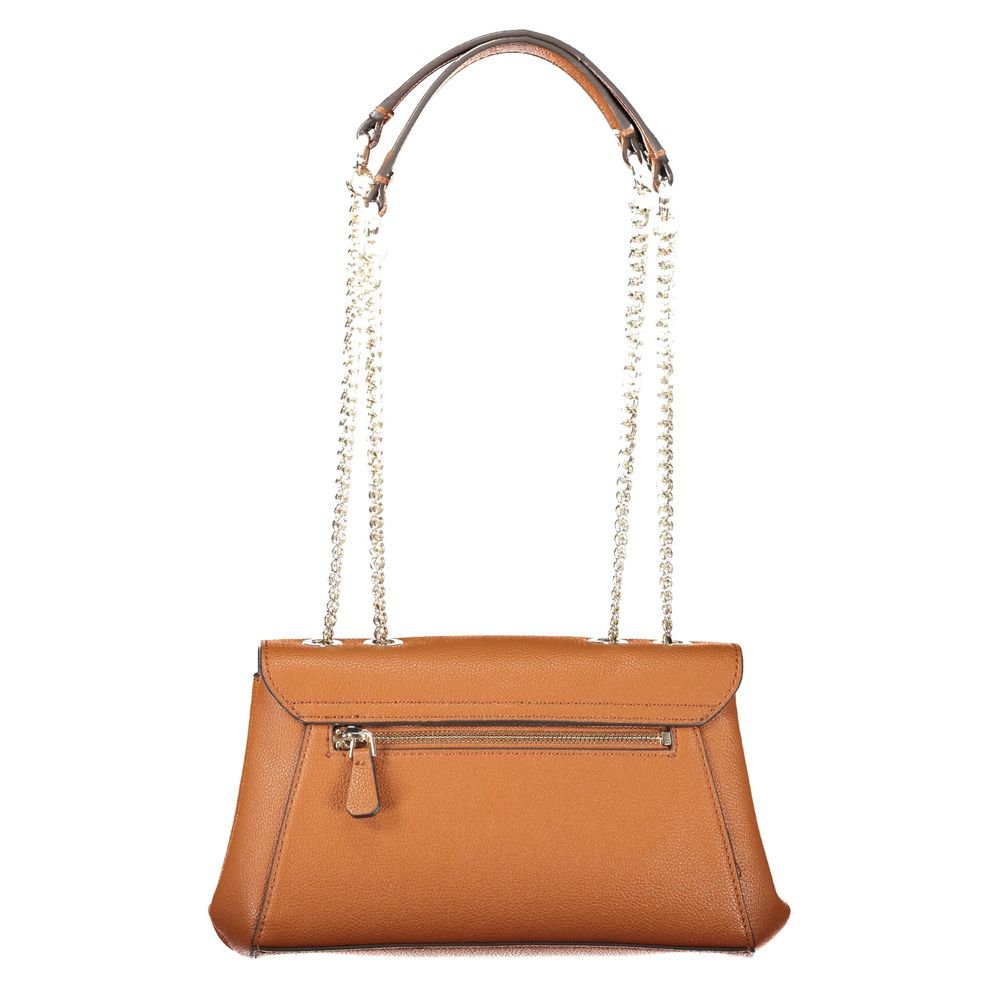 Brown Polyethylene Handbag